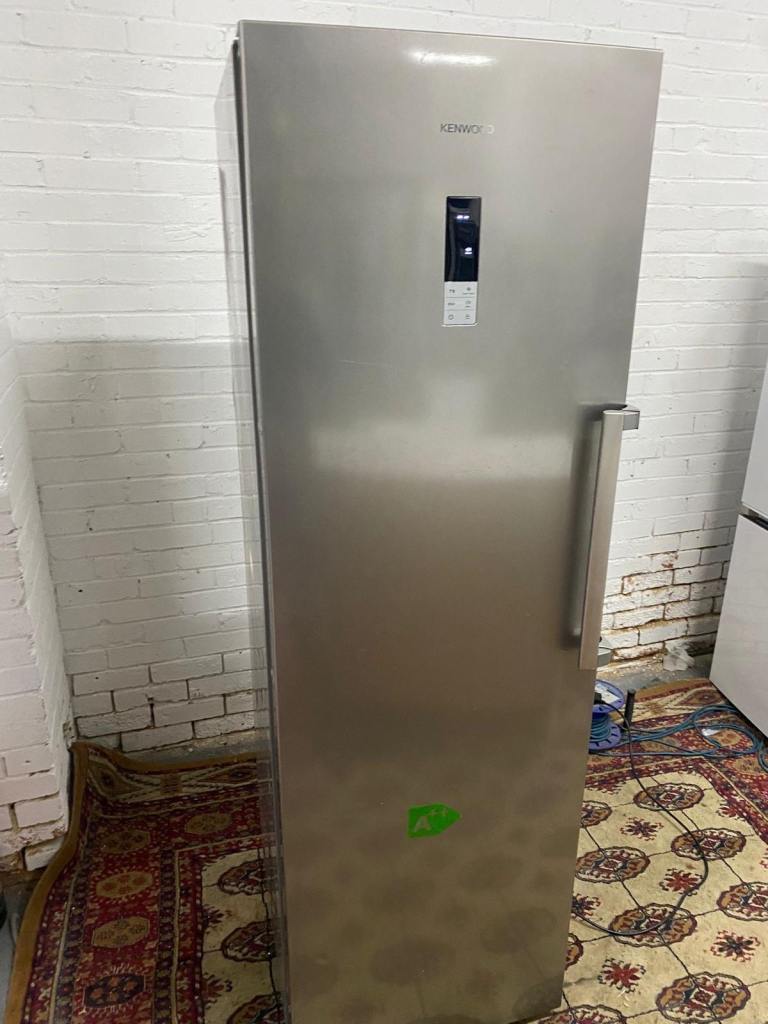 Free delivery Kenwood Freestanding Freezer - Silver, Good Condition