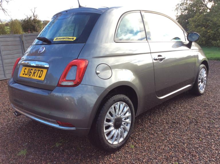 2016 Fiat 500 1.2 Lounge 3dr HATCHBACK Petrol Manual