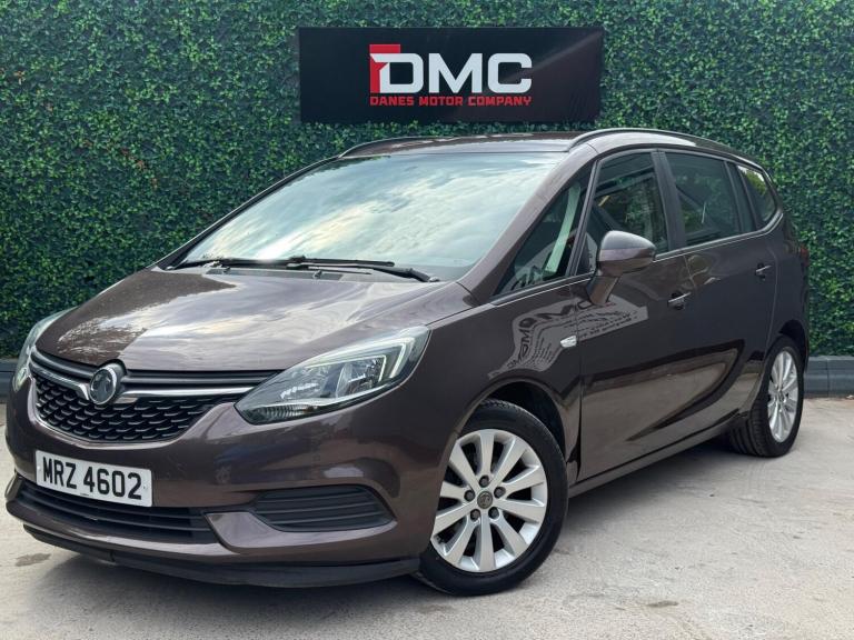 2017 Vauxhall Zafira Tourer 1.4i Turbo Design Euro 6 5dr MPV Petrol Manual