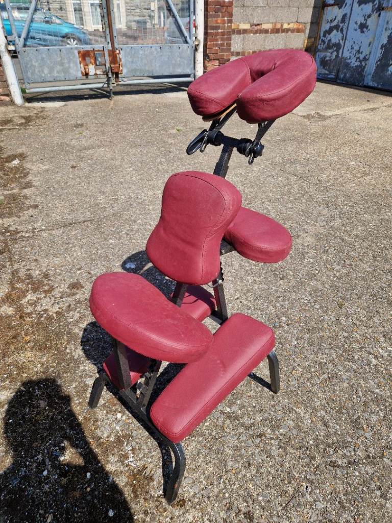 Portable Massage Chair – Red