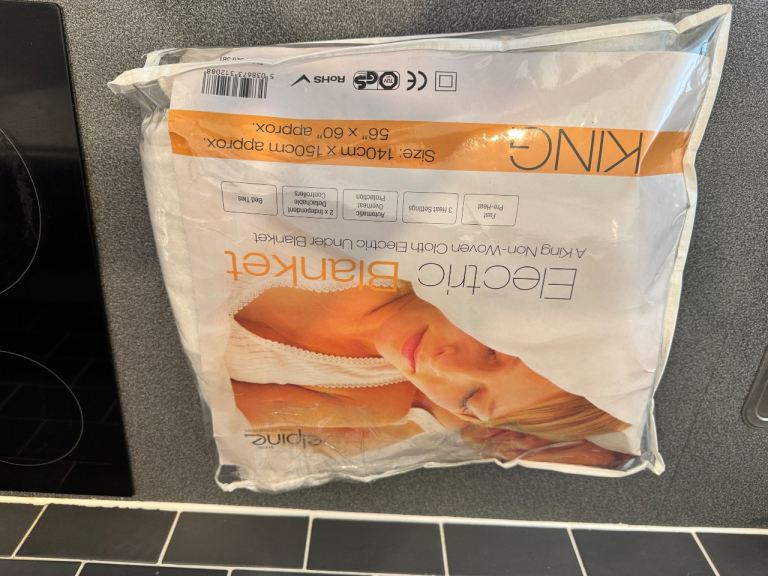 Elpine King Size Electric under blanket