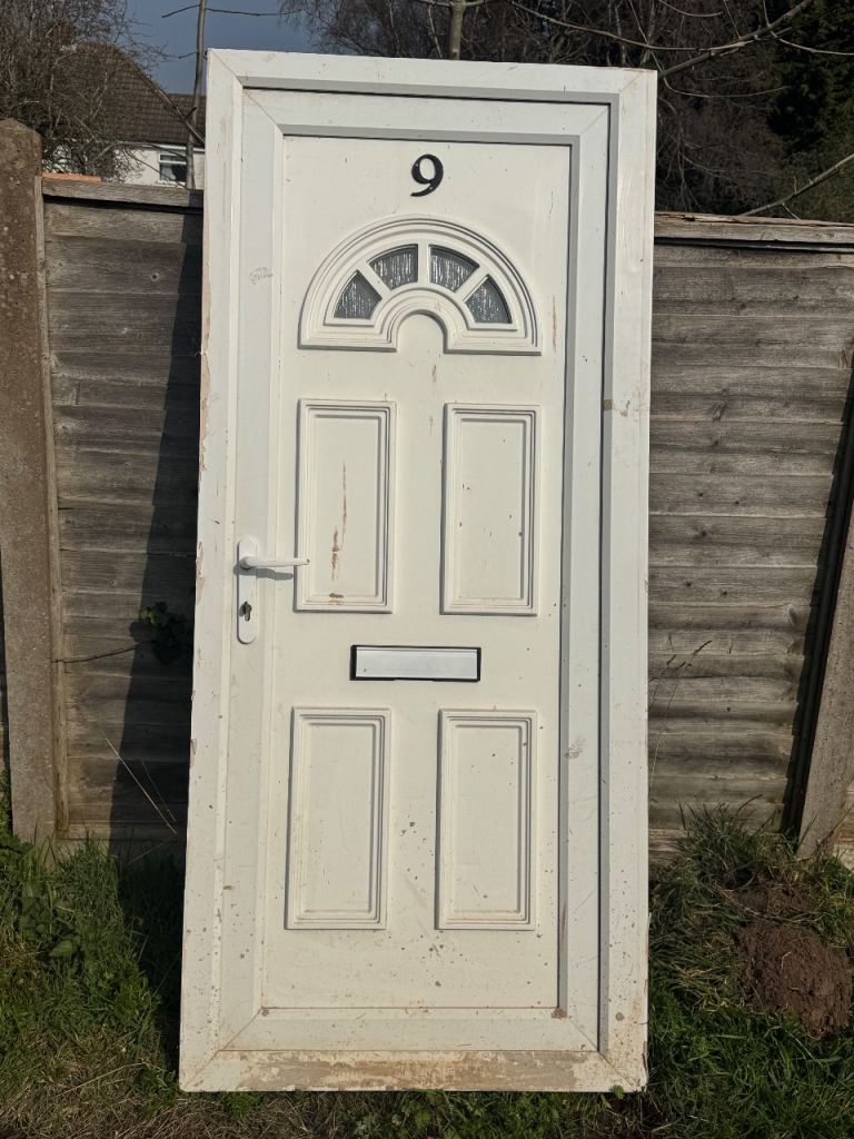 UPVC Front Door with Frame