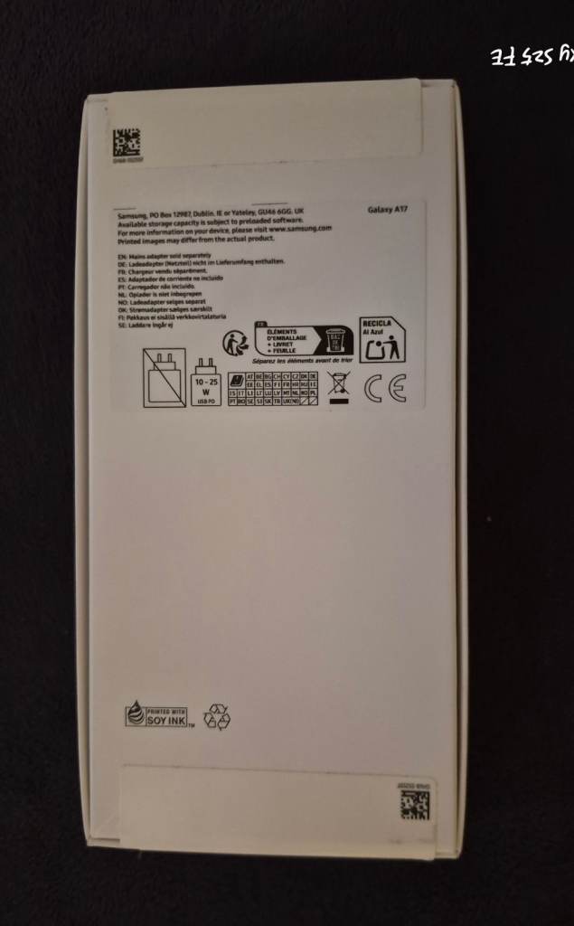 Samsung Galaxy A17 Mobile Phone - Brand New, Boxed, Black