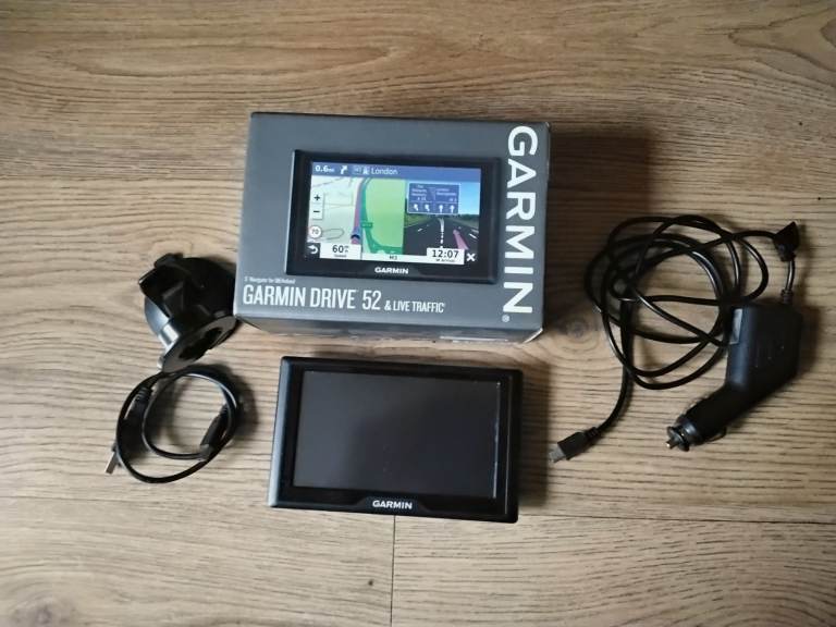 Garmin Drive 52 GPS Sat Nav – As Good As New