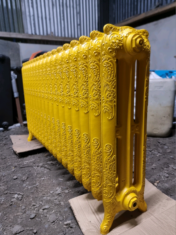 French Ornate Cast Iron Radiators