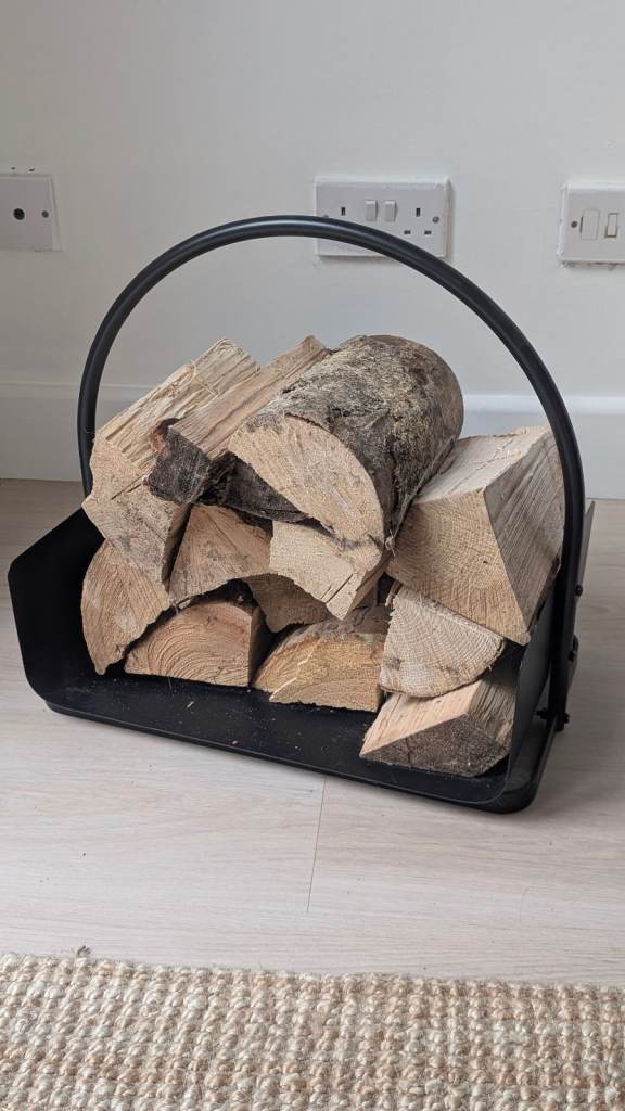 Metal Firewood/log holder (43cm*30cm) - black