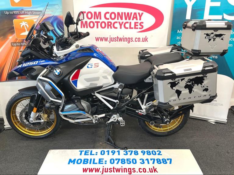 BMW R1250GS ADV RALLYE TE, 2020(20), 1 OWNER, 33,108 MILES, FBMWSH, £10,995