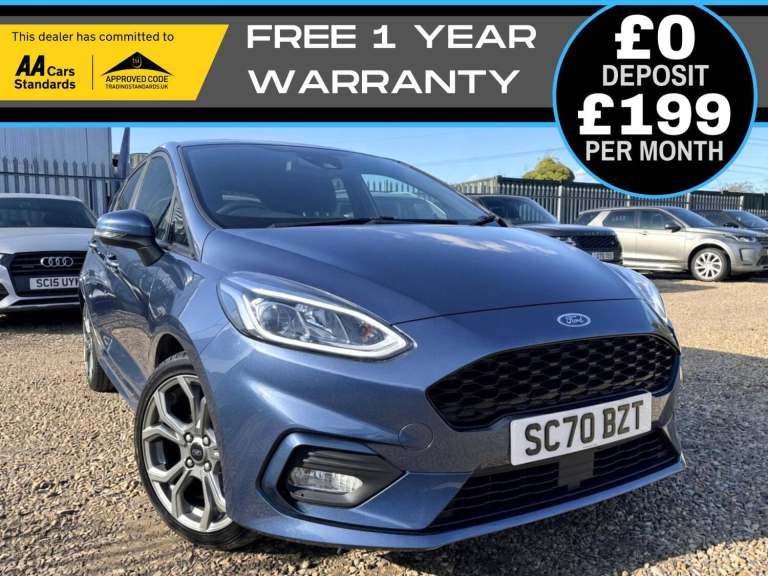 2021 Ford Fiesta 1.0 EcoBoost Hybrid mHEV 125 ST-Line Edition 5dr HATCHBACK PETROL Manual