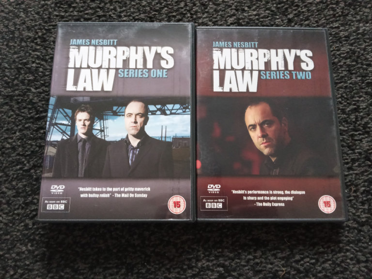 MURPHY'S LAW SERIES 1,2,3 ( JAMES NESBITT )