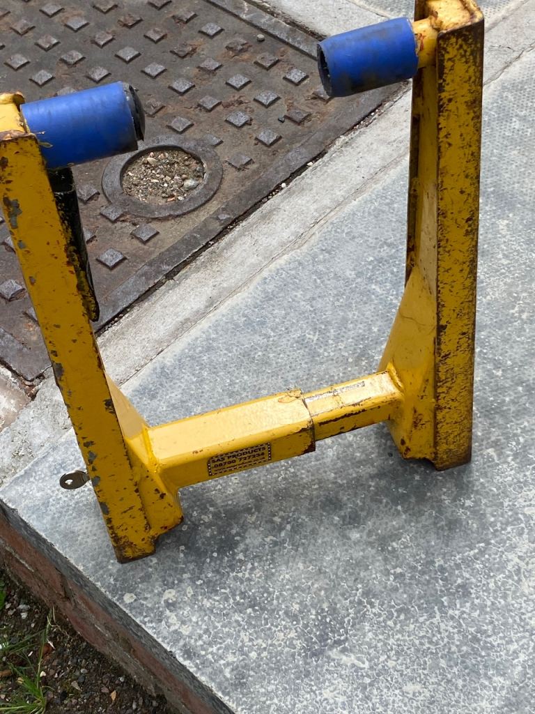 Caravan Wheel Clamp