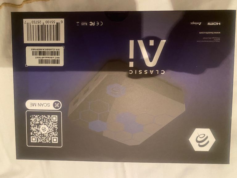 BuzzTv Classic AI edition brand new and sealed @£155.00