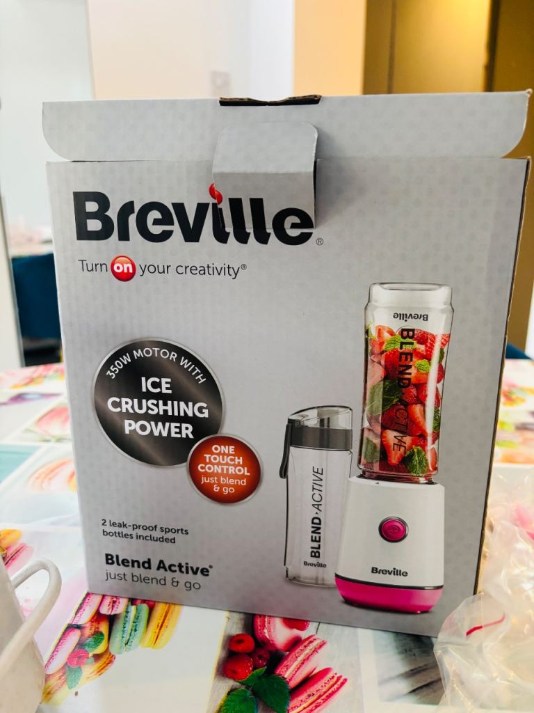 Breville Blend Active Personal Blender 350W – 2 Bottles & Original Box