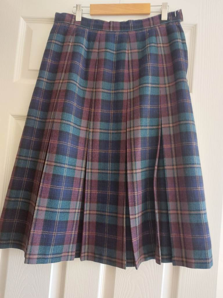 Traditional vintage tarten skirt