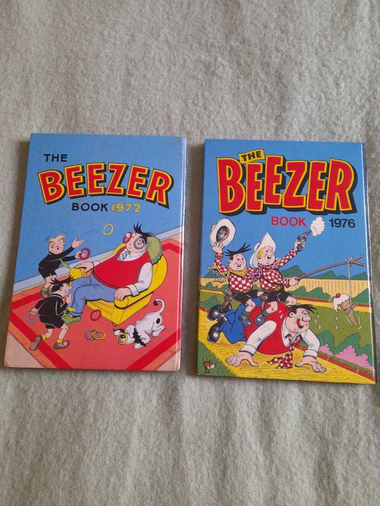 Childrens Beezer Annuals from 1970's