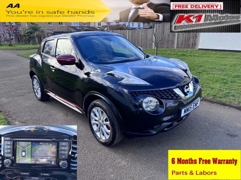 2015 Nissan Juke 1.2 DiG-T Tekna 5dr HATCHBACK Petrol Manual
