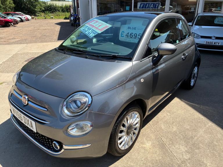 2016 Fiat 500 1.2 Lounge 3dr HATCHBACK Petrol Manual