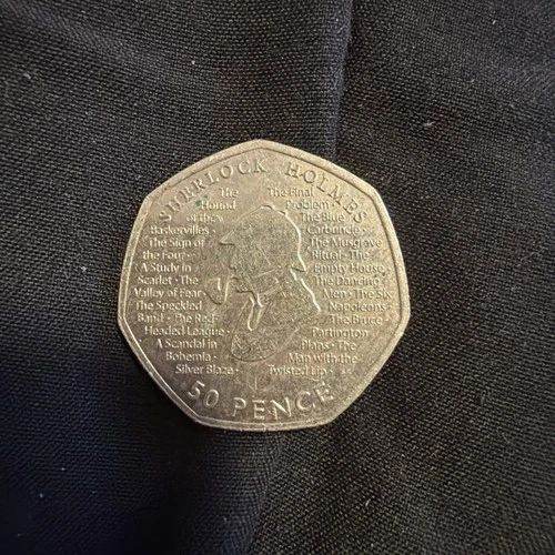 mixed 50p coins 1.50 each