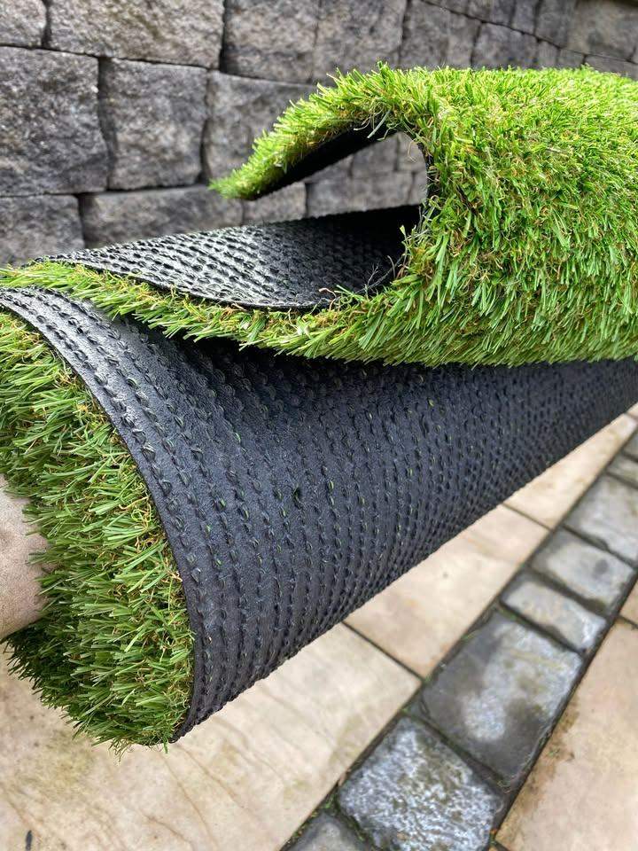 Artificial Grass Rolls with Latex Backing | 40mm Soft & Durable