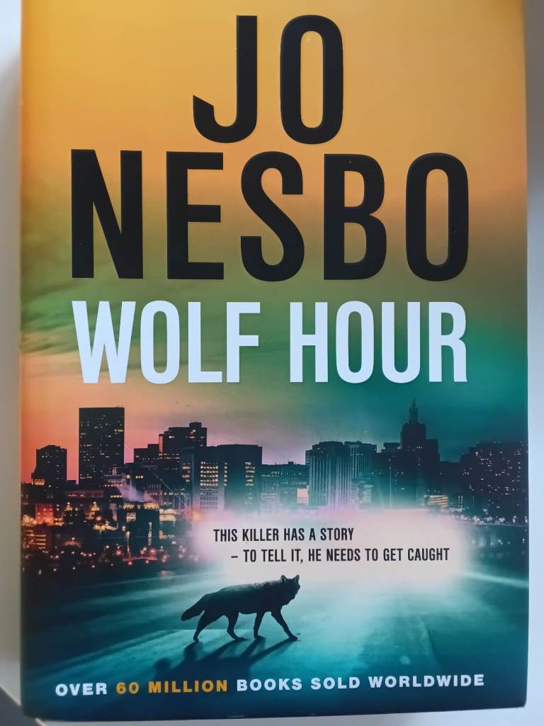 📚 Jo Nesbo 'Wolf Hour' Hardback Book