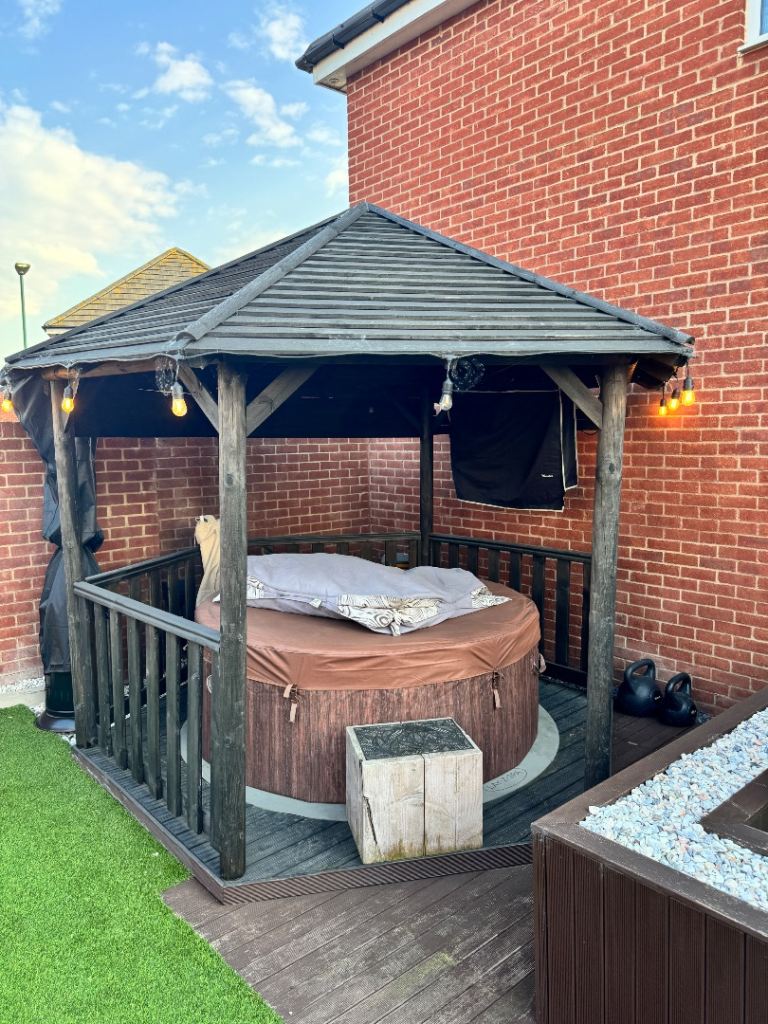 Wooden gazebo