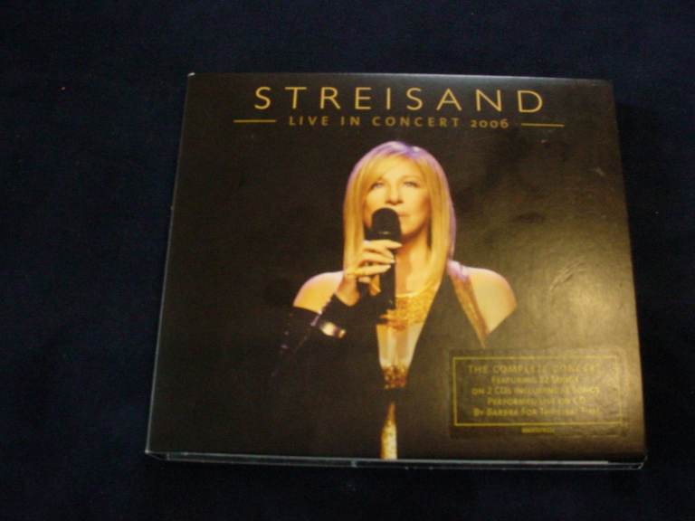 BARBRA STREISAND Live In Concert 2006 DOUBLE 2 CD