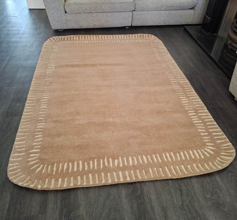 Abel Border Wool Rug