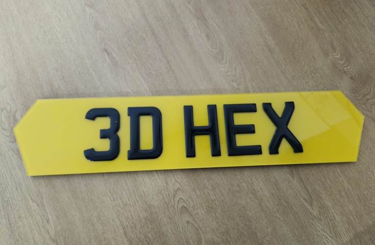 All Styles Number Plates – From £15