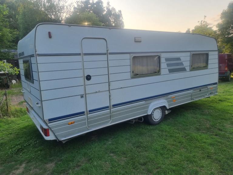 Eriba nova German caravan 