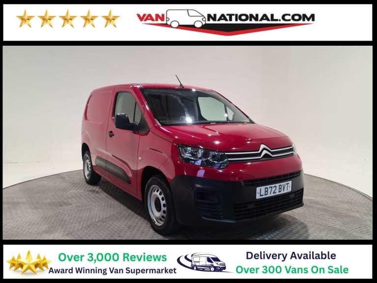 2023 Citroen Berlingo 1.2 PURETECH M 1000 ENTERPRISE PRO 110 BHP SWB Panel Van Petrol Manual