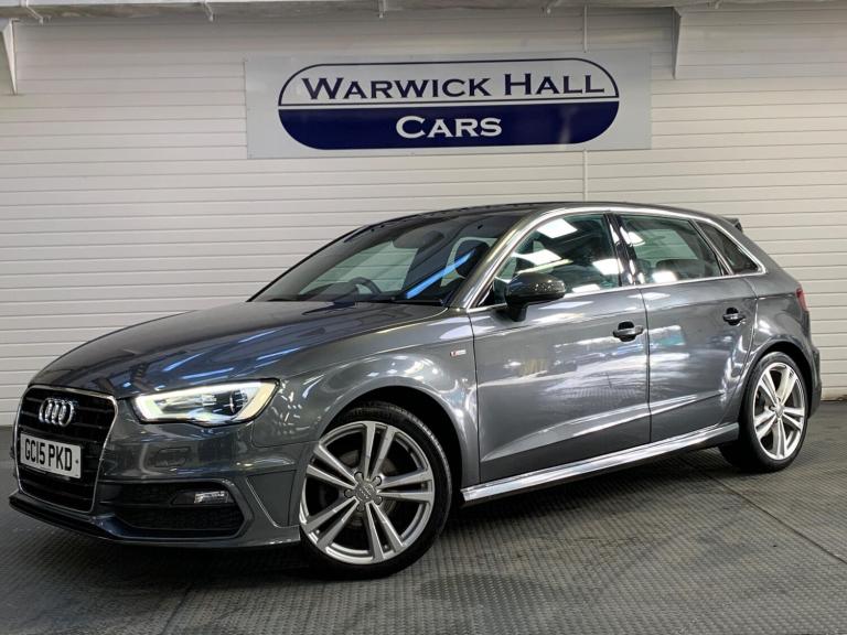 2015 Audi A3 1.6 TDI S line Sportback Euro 6 (s/s) 5dr HATCHBACK Diesel Manual