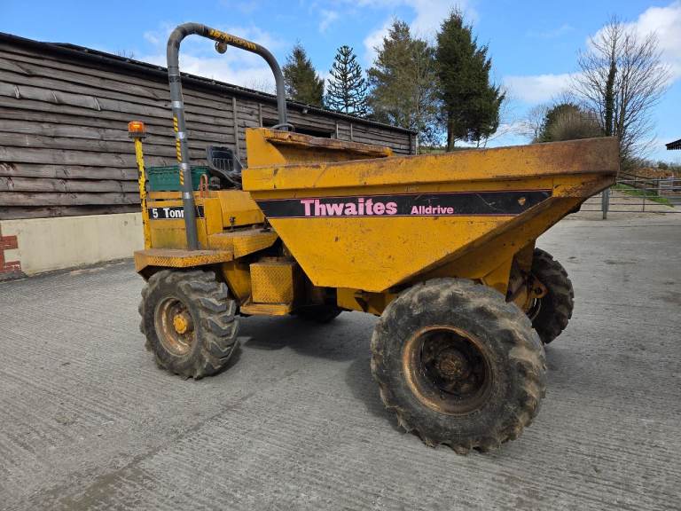 Thwaites Alldrive 5 tonne dumper