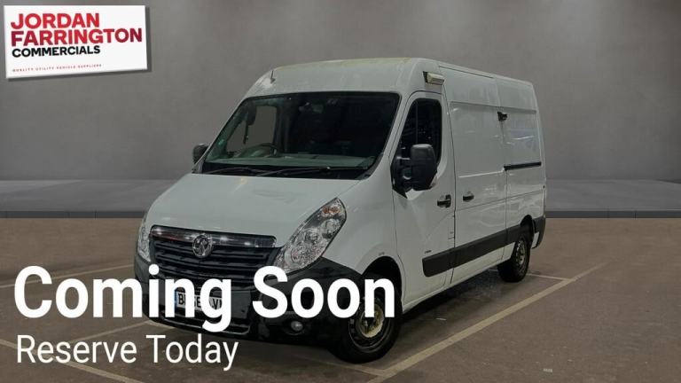 2018 VAUXHALL MOVANO L2H2 WORKSHOP VAN EURO 6 ULEZ DIRECT FROM NETWORK RAIL