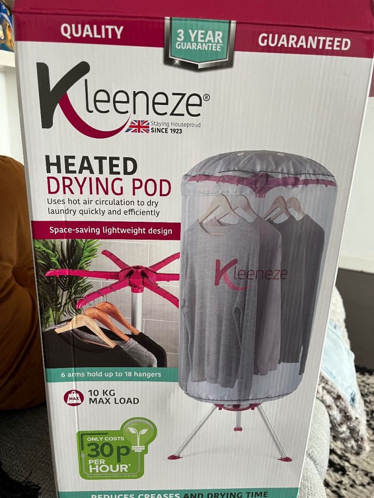 Kleeneze Heated Drying Pod. 