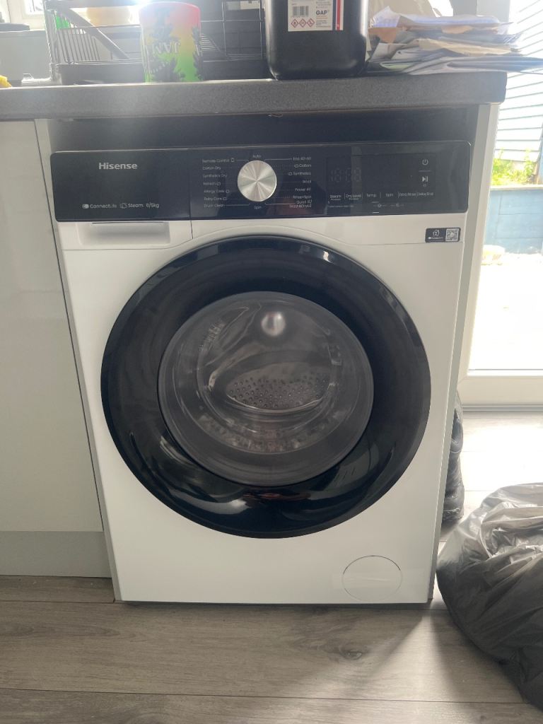 Washer dryer 2 months old with warranty 