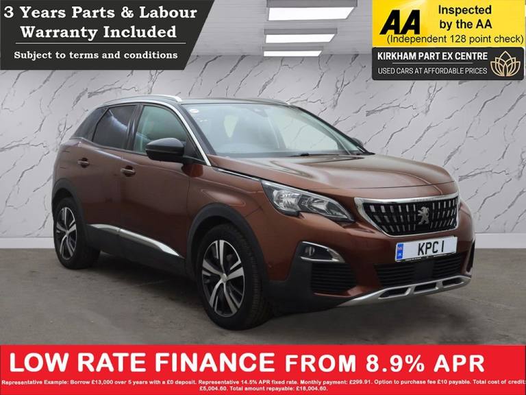 2017 Peugeot 3008 1.6 BlueHDi Allure SUV 5dr Diesel Manual Euro 6 (s/s) (120 ps) ***DRIVE AWA HAT...
