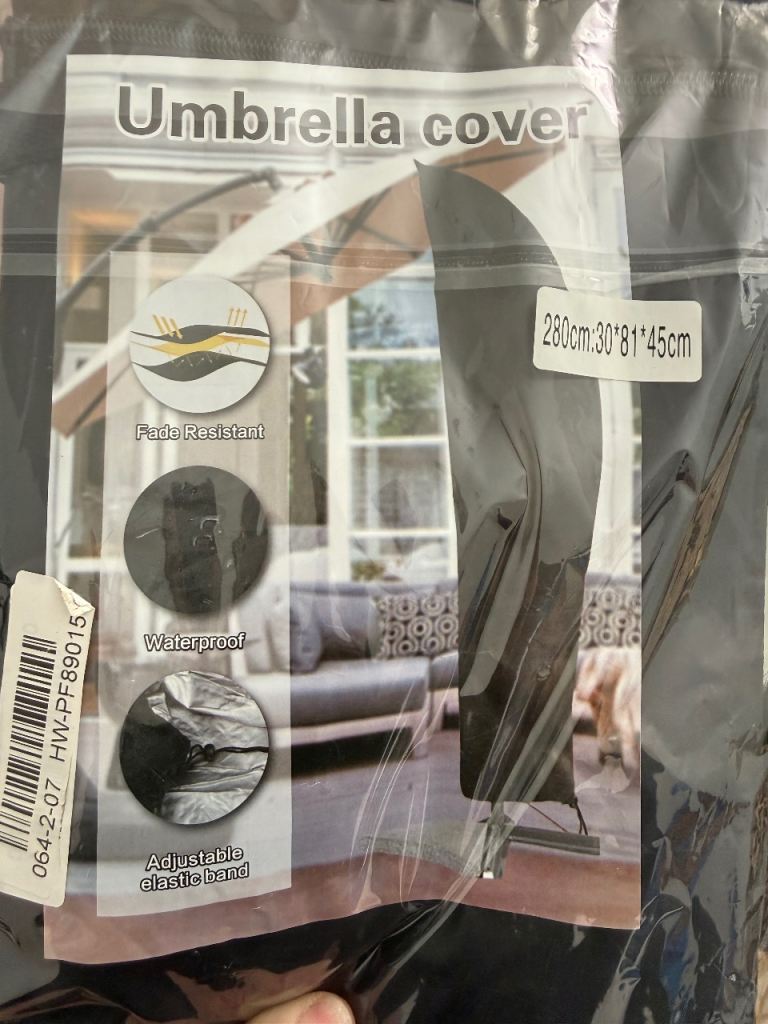 Parasol umbrella cover