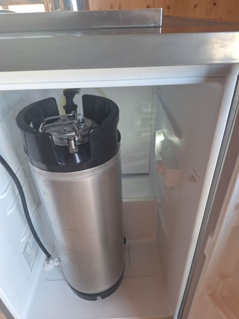 Kegerator Beer Fridge with Dual Tap Dispenser