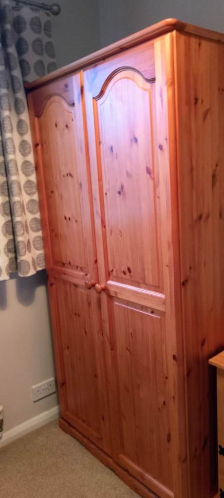 Pine wardrobe