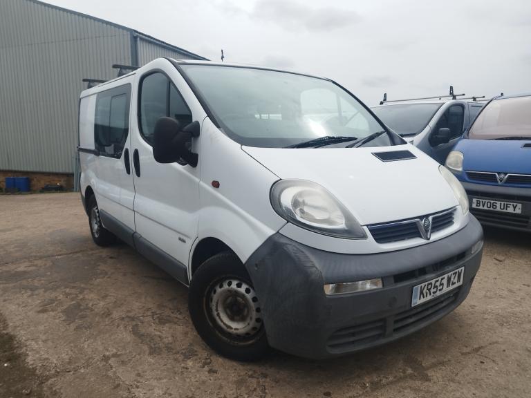 VAUXHALL VIVARO 1.9 DIESEL SWB CREW CAB NO VAT