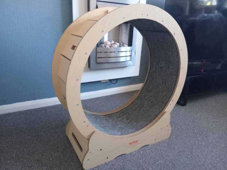 Vevor Indoor Cat Exercise Wheel Large