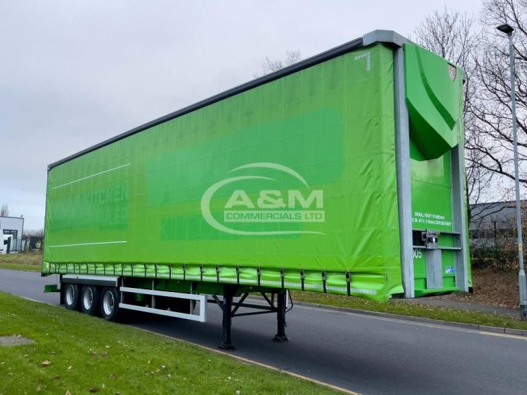 TIGER 4880MM DOUBLE DECK CURTAINSIDE TRI AXLE TRAILER