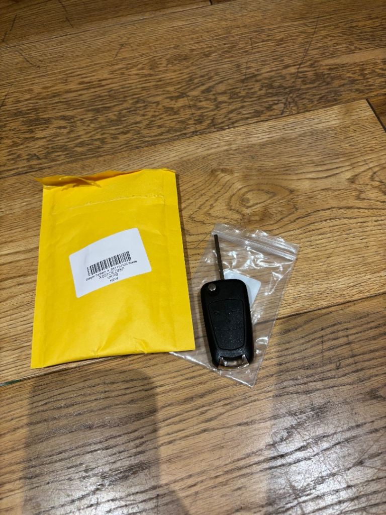 Unprogrammed car key