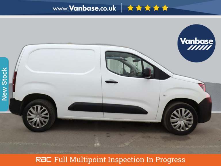 2022 Peugeot Partner 1.5 BlueHDi 1000 Professional Premium Standard Panel Van 5dr Diesel Manual  ...
