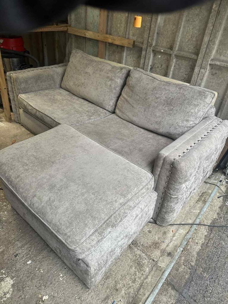 Sofology 3seater with storage footstool