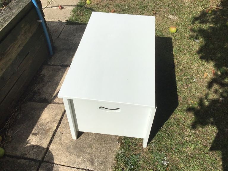 White Storage Box / Toy Chest 