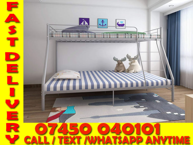 -SINGLE ---DOUBLE ----BUNK BEDS ---AND MATTRESS (Tomny