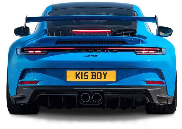 PERSONALISED REGISTRATION NUMBER PLATE * K15 BOY * / KISBOY Only Serious Offers Invited Over £5,995.