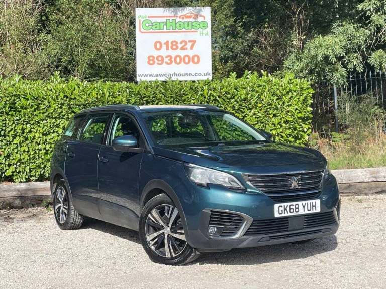 2018 68 PEUGEOT 5008 1.5 BLUEHDI ACTIVE SUV 5DR DIESEL MANUAL EURO 6 (S/S)