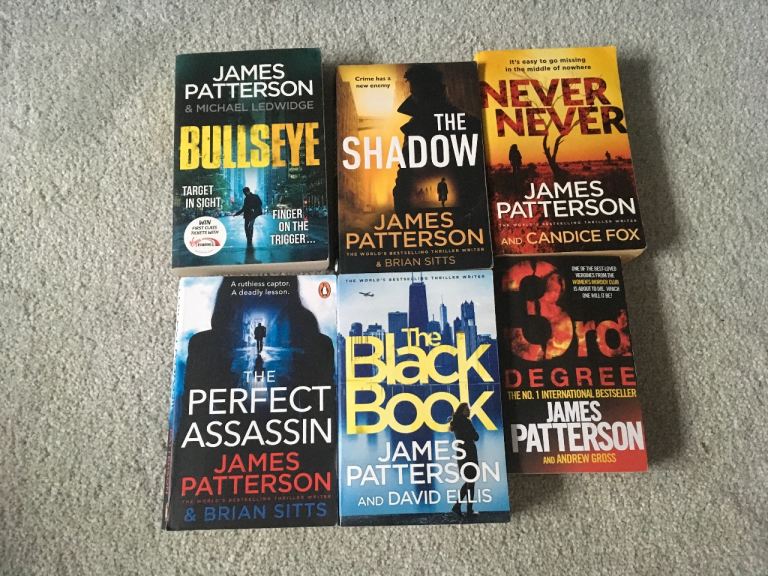 Six James Patterson Paperbacks 