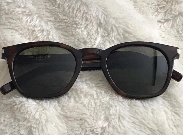 SAINT LAURENT leopard coloured sunglasses